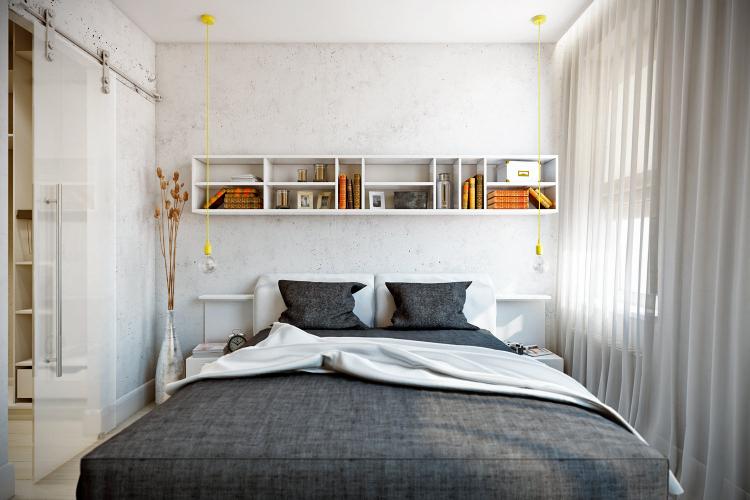 Дизайн спальни в хрущевке - фото реальных интерьеров