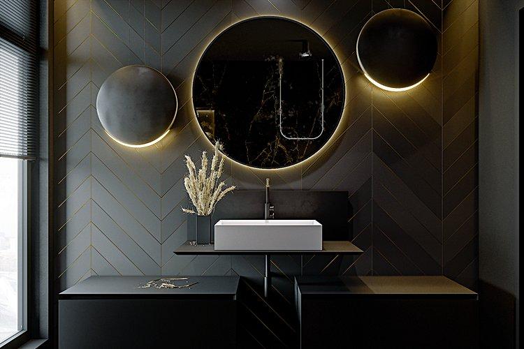 Дизайн ванной комнаты 2021 - фото реальных интерьеров