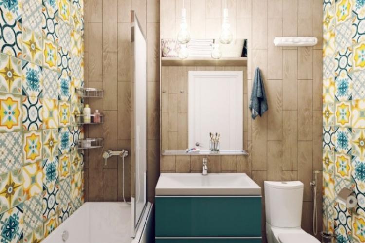 Декор - Дизайн ванной комнаты 3 кв.м.