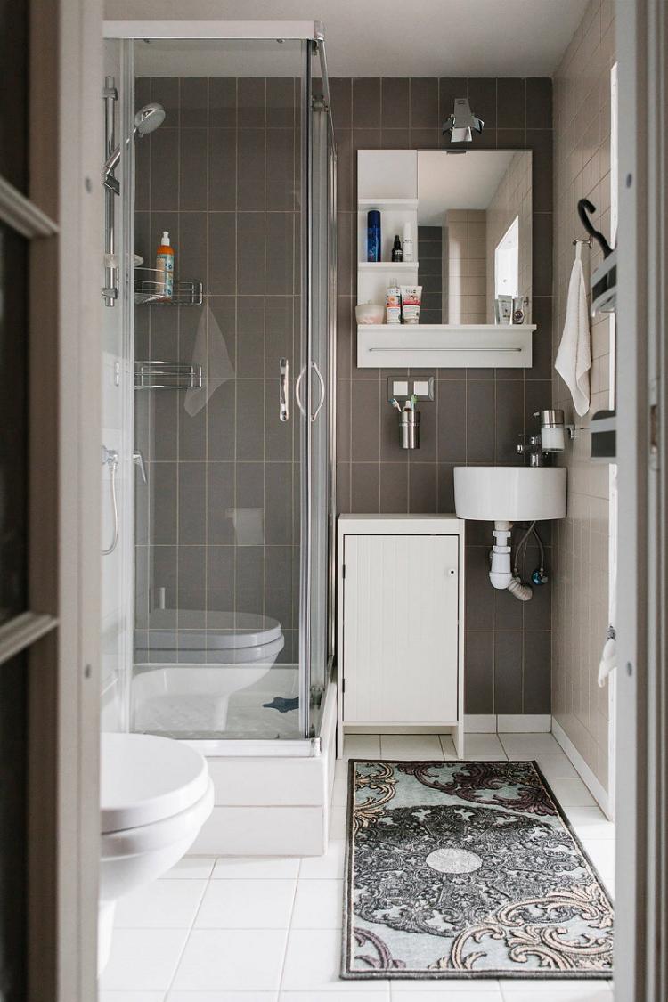 Дизайн интерьера ванной комнаты 3 кв.м. - фото реальных интерьеров