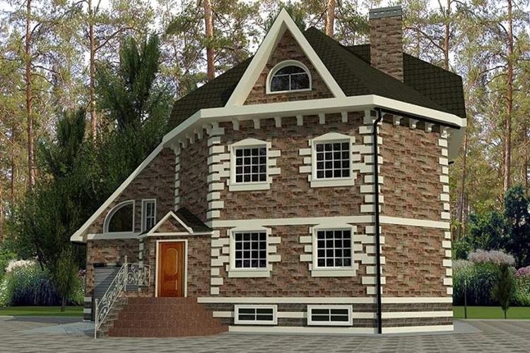 Двухэтажные дома с мансардой - проекты и фото