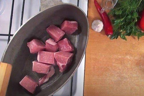 Шурпа из свинины в домашних условиях в казани на плите рецепт с фото пошагово