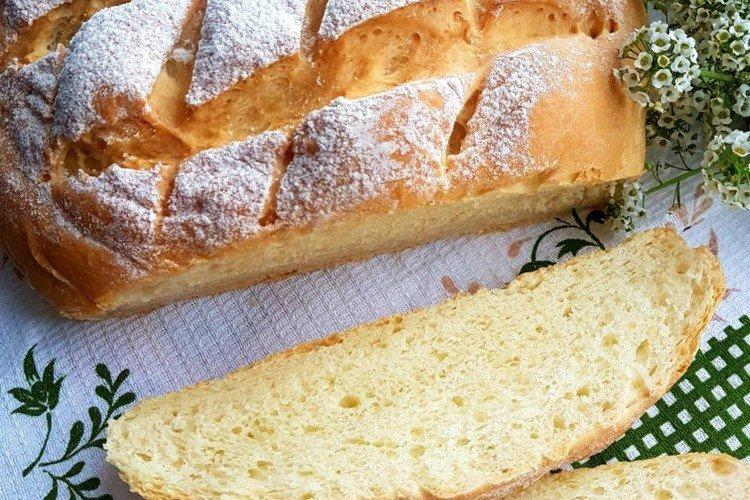 Хлеб на сметане в духовке