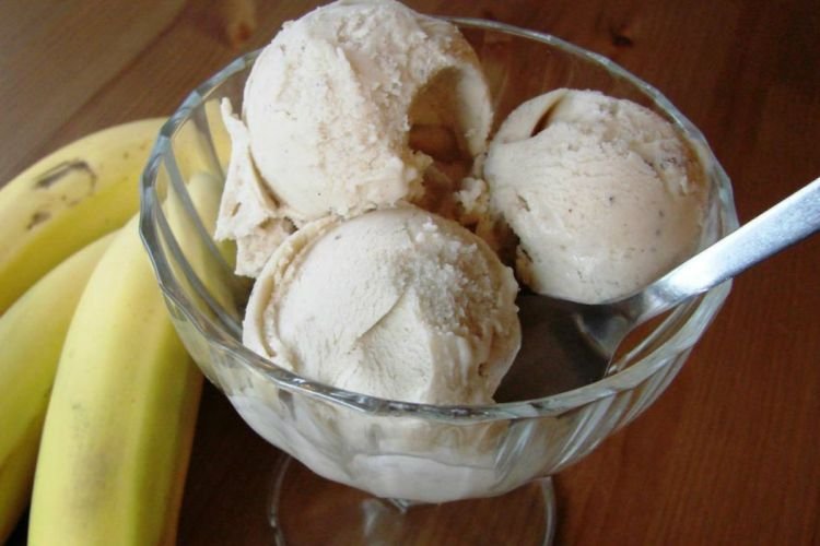 Кокосово-банановое мороженое