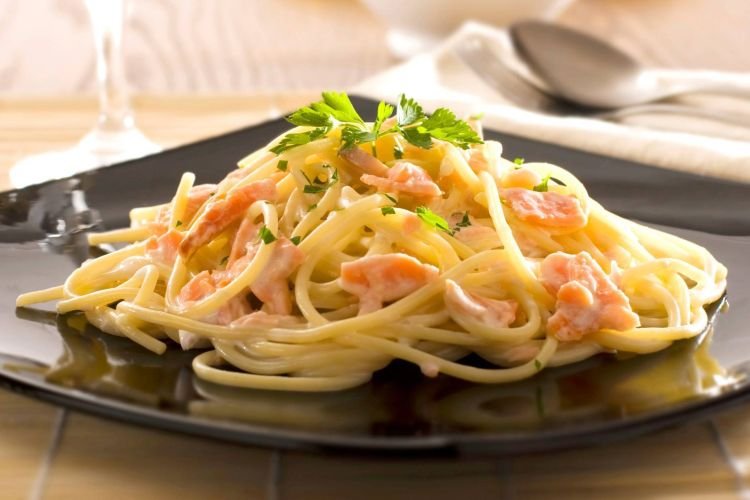 Рыбный соус для спагетти