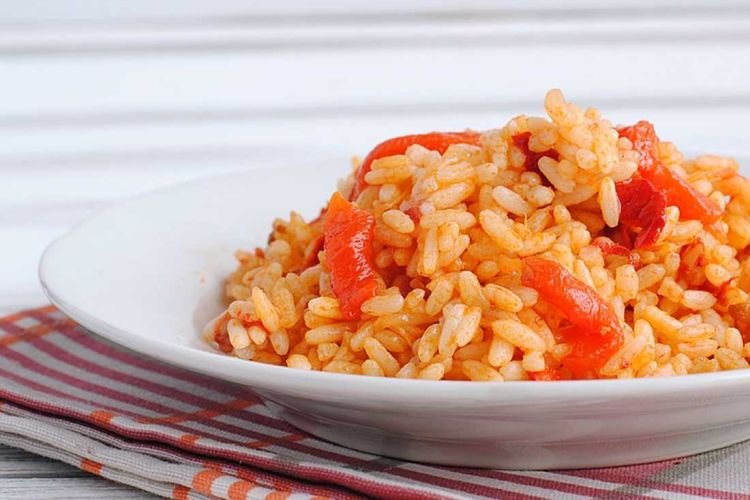 Быстрый рецепт риса с овощами