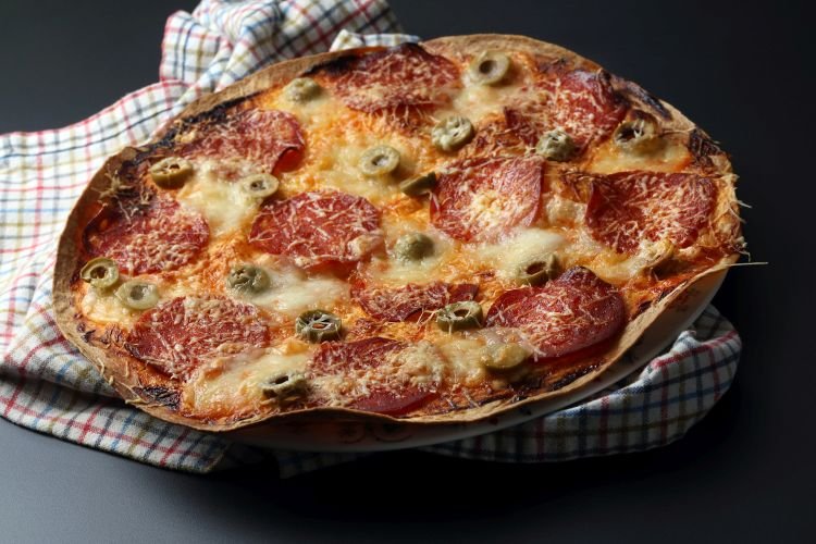 Пицца на лаваше на сковороде рецепт с фото пошагово в домашних
