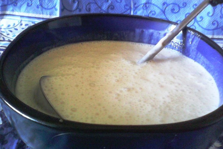 Тесто на рисовой муке для блинов