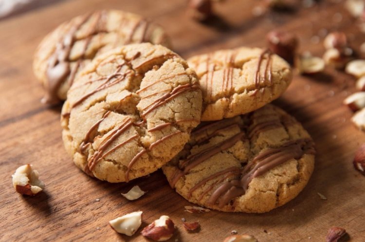 Имбирное печенье с орехами