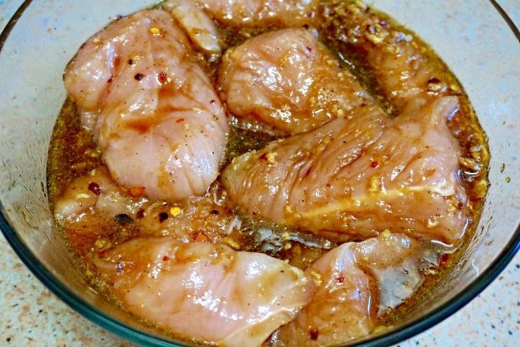 Маринад для куриной грудки с соевым соусом