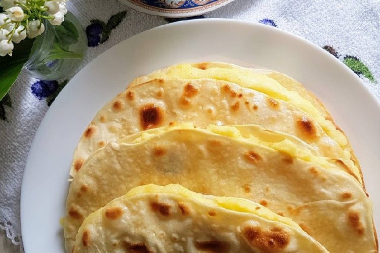 Кыстыбы с картошкой в ​​тесте по-татарски рецепт и тесто для кыстыбы картошки на пшеничной муке