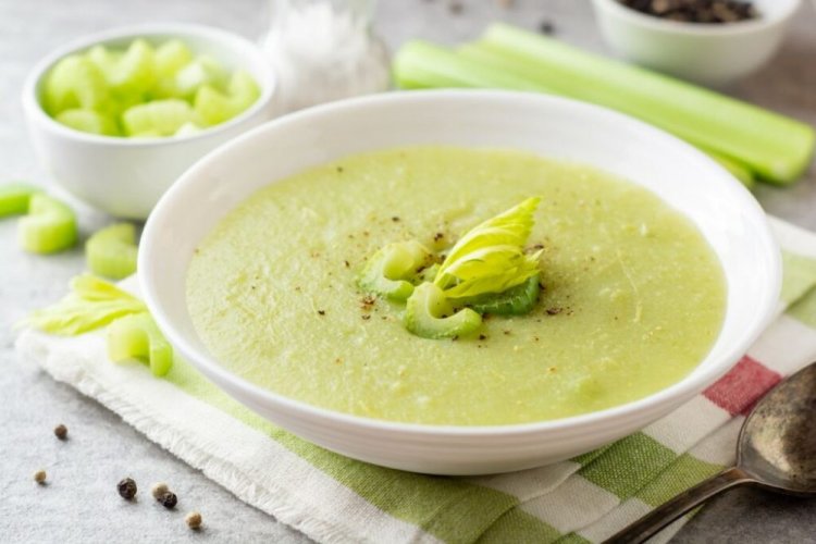 Крем-суп из сельдерея и сливок