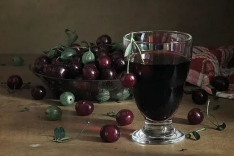 Вино из крыжовника с вишневым соком