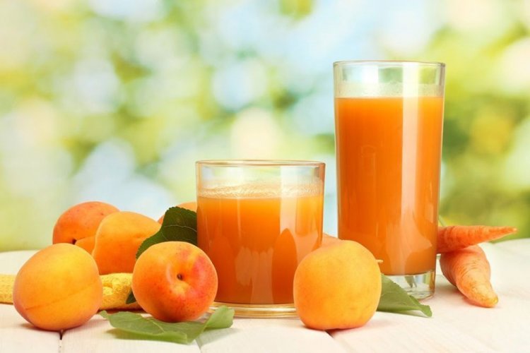 Сок из абрикосов и моркови на зиму