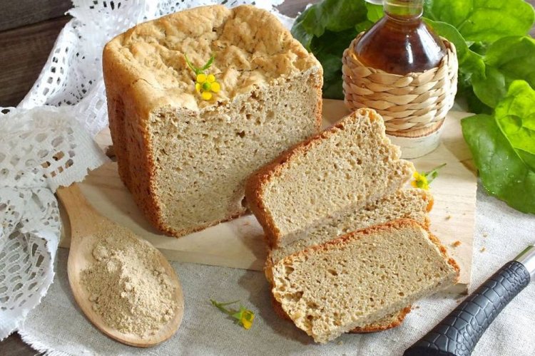 Амарантовый хлеб в духовке