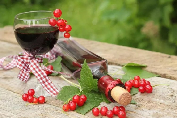 Вино из ирги и красной смородины