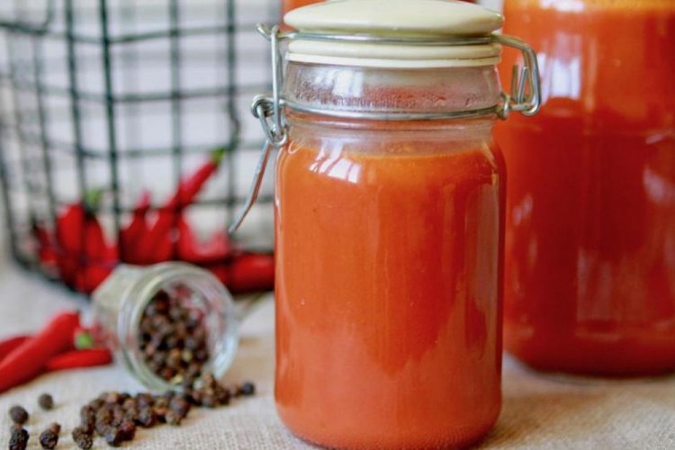 Соус из помидоров на зиму – классический рецепт