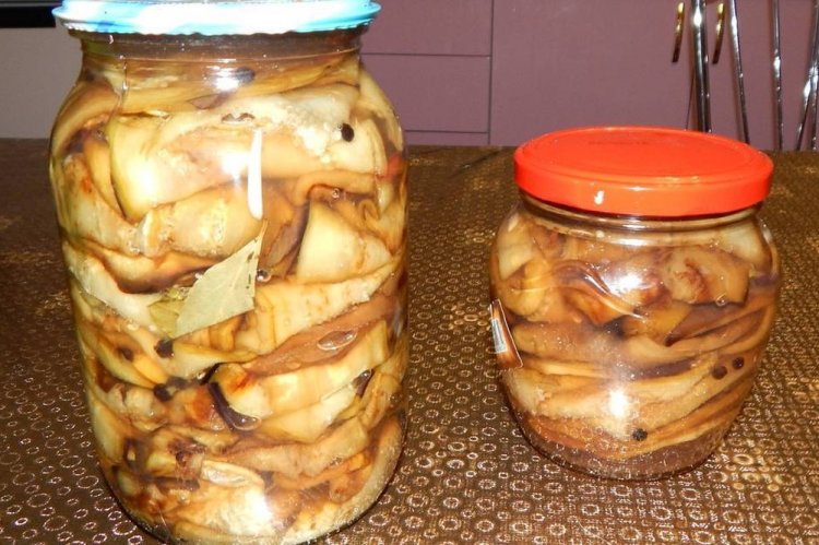 Маринованные баклажаны с медом на зиму