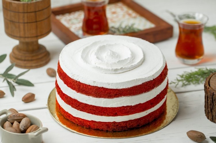 Крем для торта «Красный бархат» со сливочным маслом