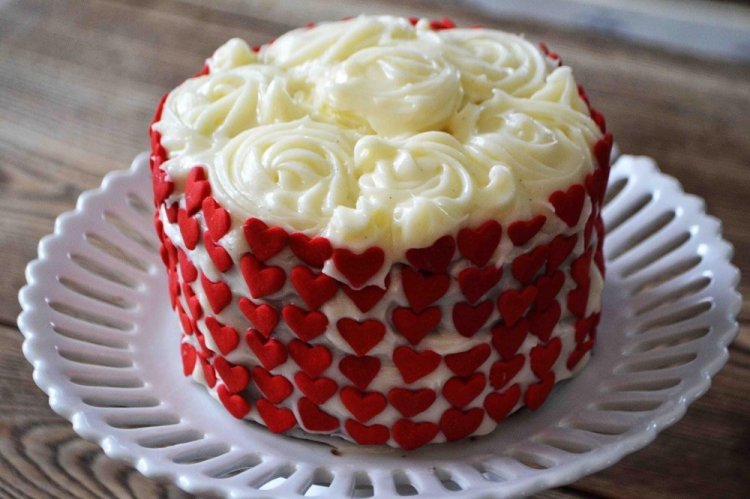 Заварной крем для торта «Красный бархат»