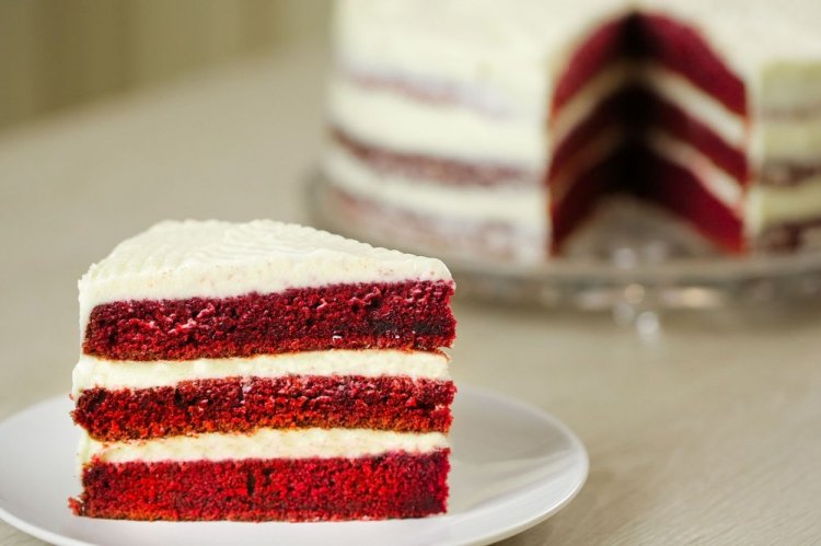 Ванильный крем для торта «Красный бархат»