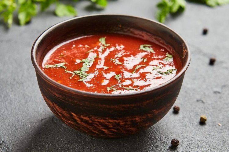 Соус из томатной пасты с горчицей