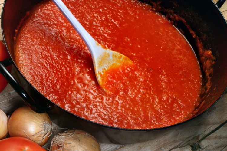 Соус из томатной пасты к рису