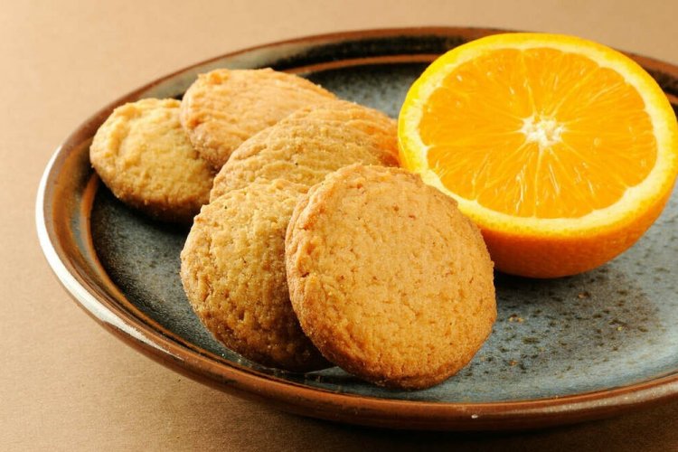 Миндальное печенье с апельсиновой цедрой