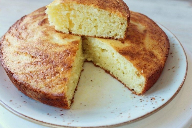 Как приготовить Простой пирог с творогом и сметаной в духовке рецепт пошагово
