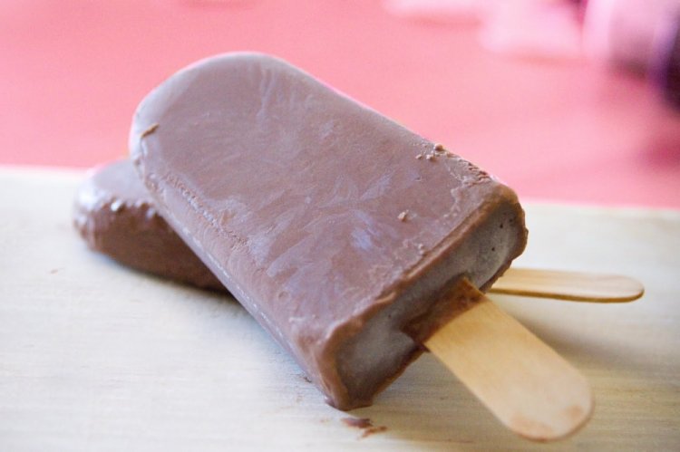 Шоколадное ПП мороженое из цукини