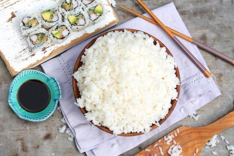Рис для суши и роллов с обычным уксусом