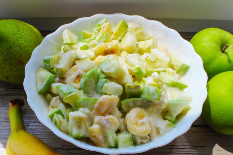 Фруктовый салат с тофу