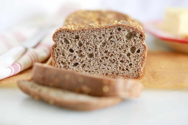 Кето хлеб из сметаны и псиллиума