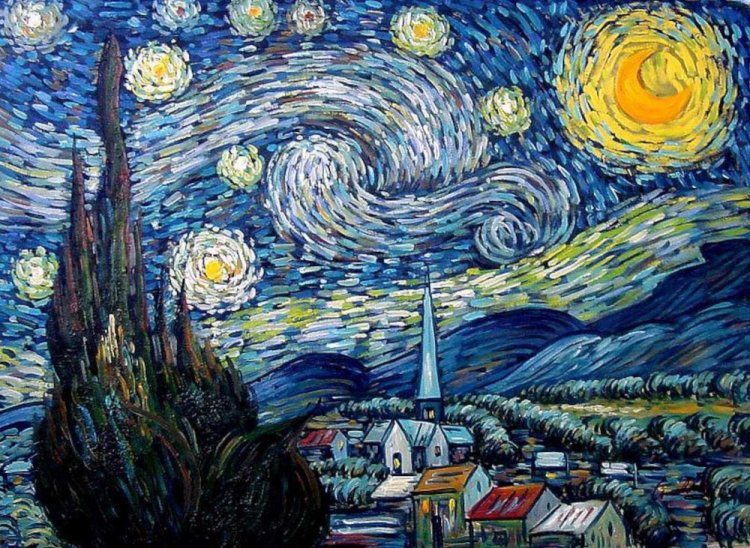 «Звездная ночь», Винсент Ван Гог