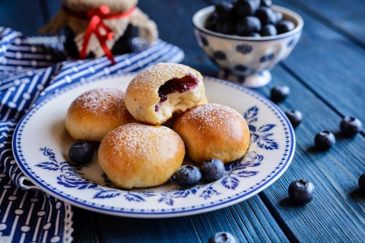 Сладкие булочки с начинкой