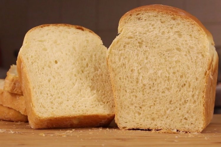 Домашний белый хлеб без яиц