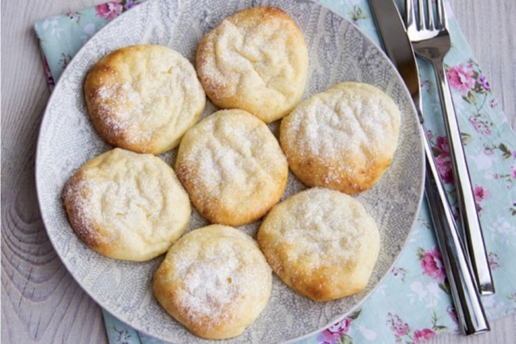 Сырники с манкой и кукурузным крахмалом в аэрогриле