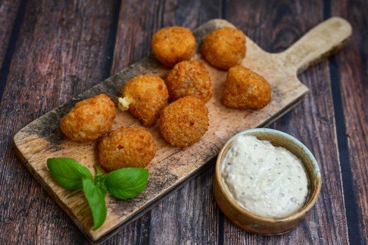 Аранчини с зеленью