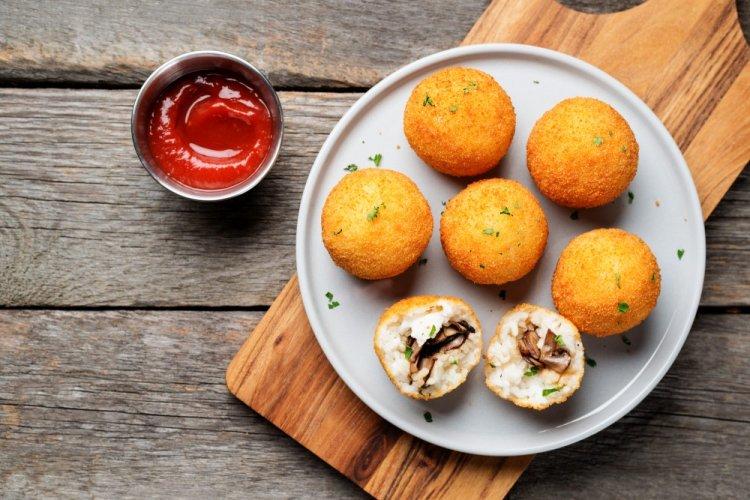 Аранчини с грибами