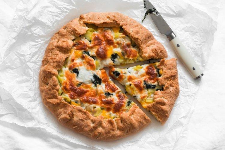 Творожная галета с курицей