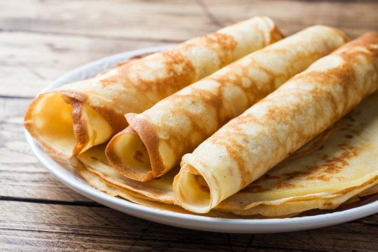 Блины на ряженке с манкой
