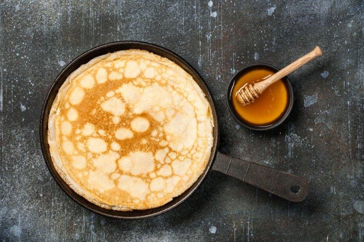 Блины на ряженке и кефире