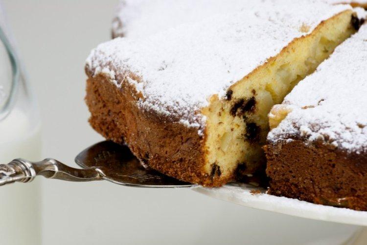 Шоколадный пирог с рикоттой