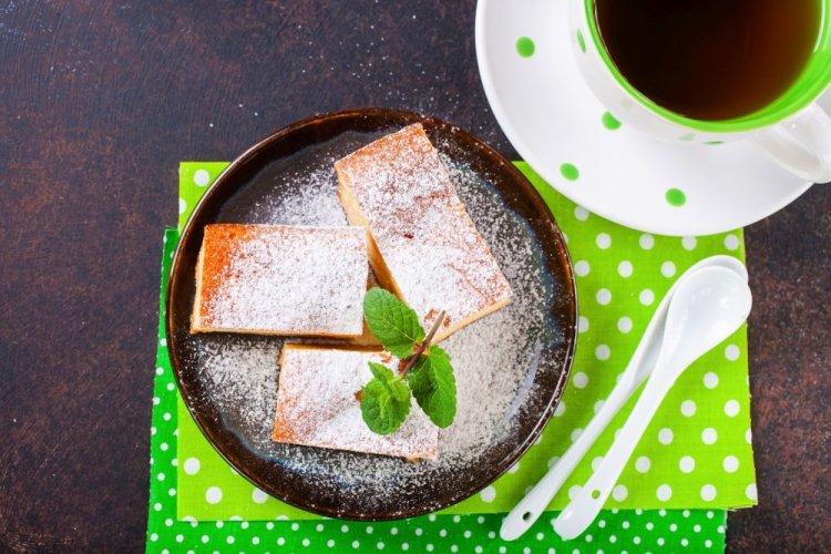 Кокосовый пирог с рикоттой