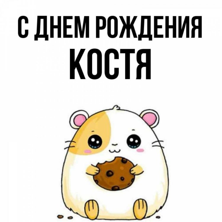 Прикольные открытки и картинки «С Днем рождения, Костя!» Прикольные открытки и картинки «С Днем рождения, Костя!»