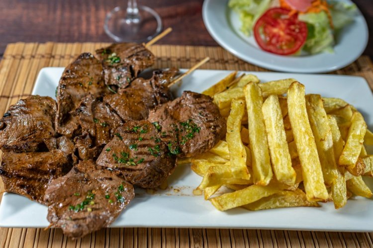 Шашлык из свиного сердца Шашлык из свиного сердца