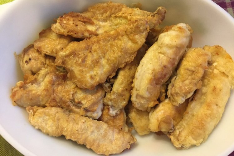 Жареные рыбные молоки в кляре Жареные рыбные молоки в кляре