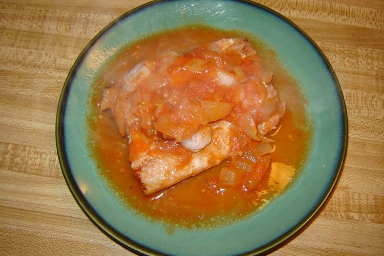 Тушеные рыбные молоки в томате Тушеные рыбные молоки в томате