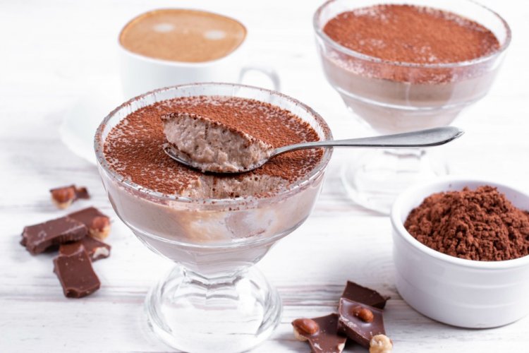 Мусс из банана и какао Мусс из банана и какао