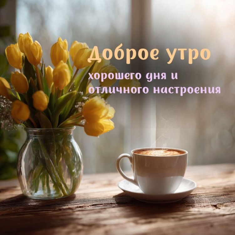 Открытки и картинки « Доброго утра и хорошего дня!»